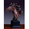 Horse Bust Award. 11"h x 8"w